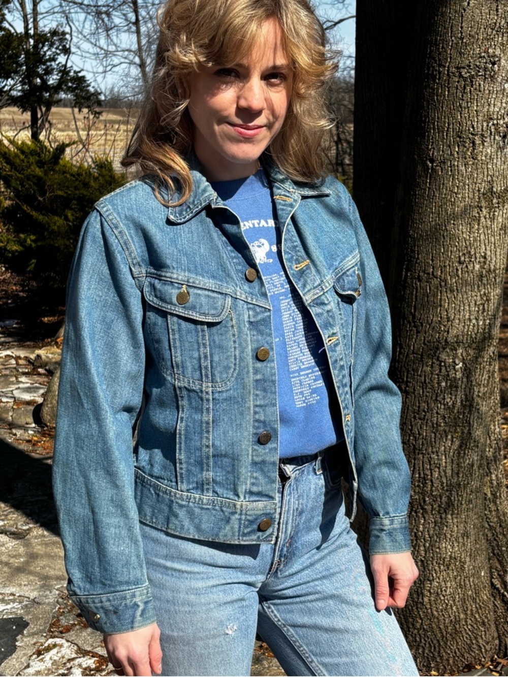 1970s Lee Blue Denim Jean Jacket